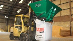 ProDig Fork Lift Bag Filler