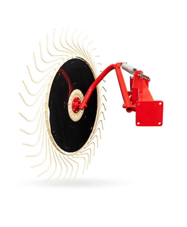 Enorossi POWER RAKE “V” Frame Wheel Rake with Central Joint - AMIA